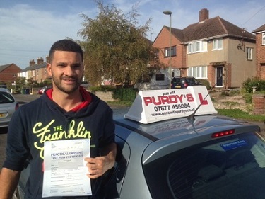Germain Passed Driving Test