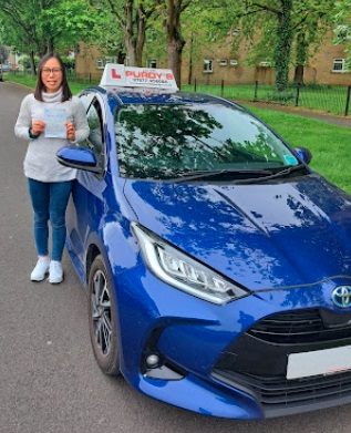 Linh Passed Driving Test