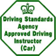 ADI Badge Approved Driving Instructor Car